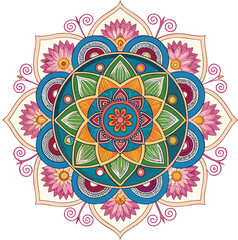 Decorative mandala design