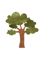 Watercolor safari cute clip art; safari illustration, safari animals