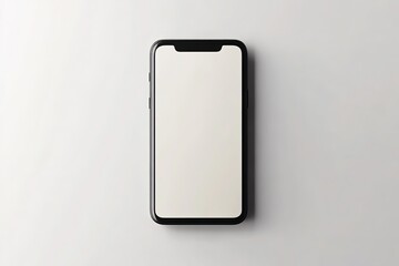 Realistic smartphone mockup. Mobile phone vector