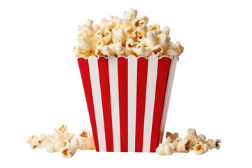  Popcorn . White or PNG Transparent Background.