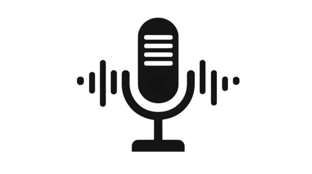 microphone icon vector illustration