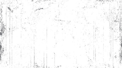 Vertical scratch dust grunge texture background with scattered distress edges. Vintage dirty surface with damaged worn noise effect.