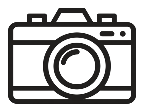 Classic camera icon captures creative vision and memories - Powered by Adobe