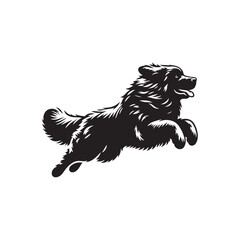 Minimalist Great Pyrenees Dog Vector - Illustration of Dog - Great Pyrenees Silhouette.