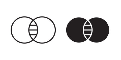 Opacity Icon Lineal Style Vector Illustration stroke and fill on white background.