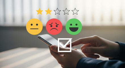 Customer Satisfaction Survey Analysis Through Mobile App Interface