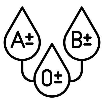 Blood Type Icon