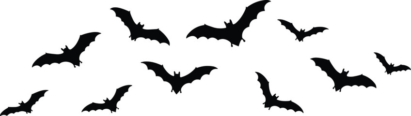 Collection of twelve black mason jar silhouettes with lids, a seamless vector illustration perfect for rustic, vintage, and DIY-themed design projects.