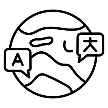 Multilingual Icon