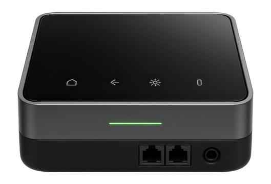 Home energy management hub with centralized control and Ethernet connectivity for network integration