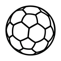Fototapeta premium Classic Soccer Ball for Football Games and Training