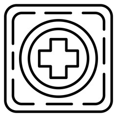 Obraz premium First Aid Icon