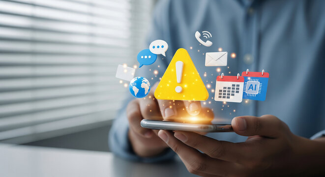 Alerts and Notifications Concept for Digital Communication and Information Management