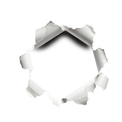 hole in paper