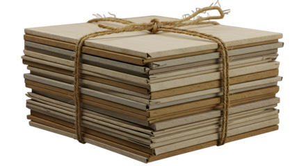 old book isolated on white