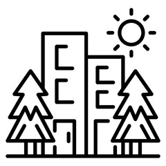 Green Infrastructure Icon