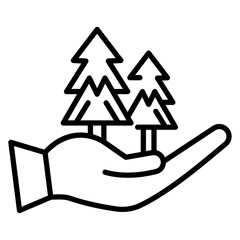 Forest Conservation Icon