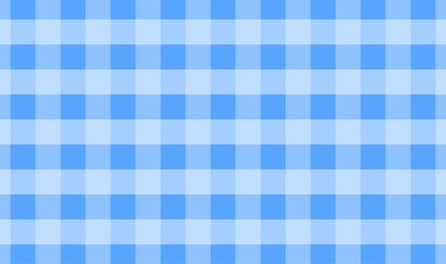 Fototapeta premium Illustration of pastel blue gingham pattern