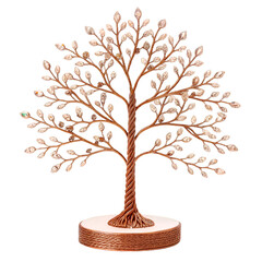 vector tree isolated on white background