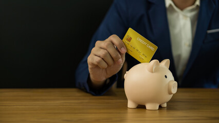 Savings and credit card management as part of financial planning to control debt, maintain a healthy budget, and build wealth for long term economic stability.