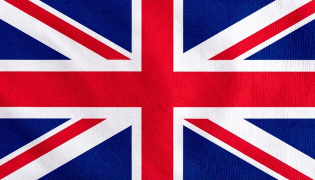 A full frame image of the UK flag - Powered by Adobe