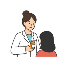 Consultation: A caring doctor offers medical advice to a patient, highlighting health care and treatment, promoting healthy practices and informed patient care.