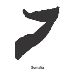 Somalia Country Map Free Icon