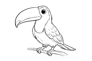 children's drawing of animals to color