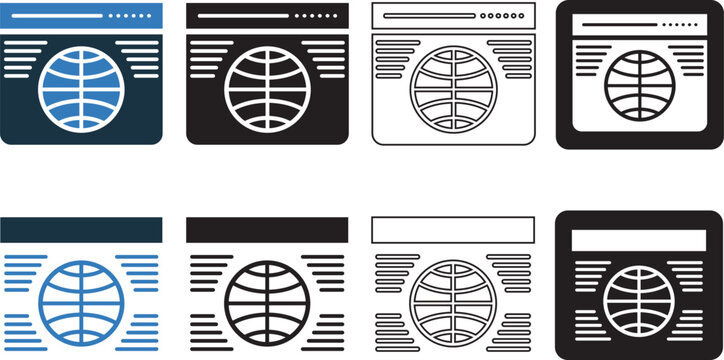 DOMページ（アイコン用） ホームページのアイコン | アイコン素材ダウンロードサイト「icooon