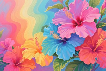 abstract floral background
