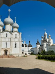 Russia Rostov Veliky July 15, 2025 Rostov Kremlin in summer. High quality photo