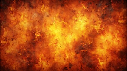 Intense and vibrant flames of fire, a powerful natural phenomenon