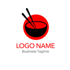 Logo Food Business Store Vector Design Template