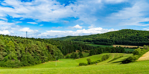 Blick in die Fränkische Schweiz von Hannberg und Langenloh bei Waischenfeld aus 2