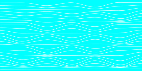 Obraz premium ove wave vector Minimalist wavy line pattern with an elegant optical touch, ideal for modern backgrounds and decorative design.
