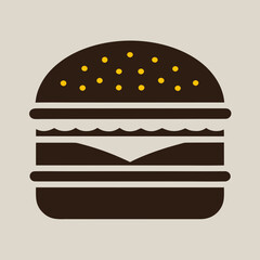 fast food hamburger