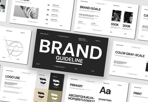 Brand Guideline Presentation Template