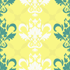 Geometric, ethnic oriental ikat seamless pattern treditional Design for background, carpet wallpaper, clothing, wrapping, batik, fabric, Vector illustration, embroidery style.  
