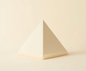 Ivory pyramid art