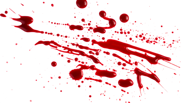 Bloodstain. PNG transparent