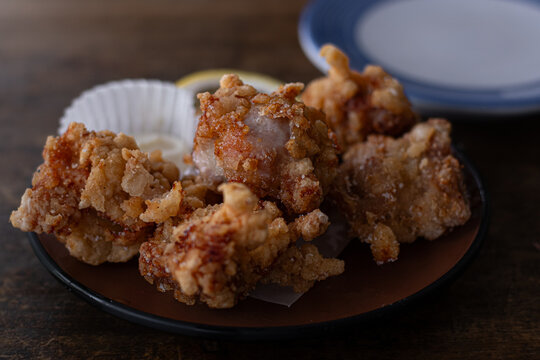deep fried chicken, japanese kara age