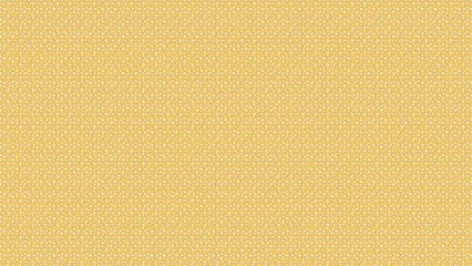 seamless blurred shiny and elegant white polka dot pattern style on a soft golden yellow color background. The small white dots effects of glitter and sparkling.