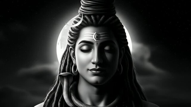 lord shiva meditation serene hindu deity divine power