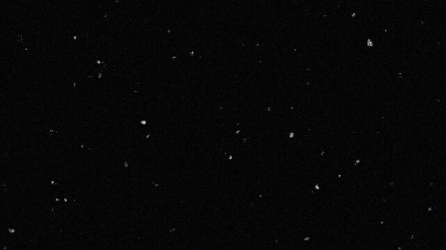 Mask overlay old film effect with scratches and noise on surface on black background. 4K alpha channel