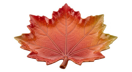 Autumn Maple Leaf Ceramic Dish Fall Decor