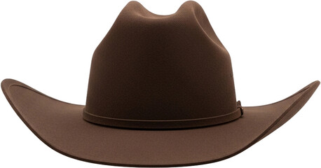 Discovering the charm of a classic cowboy hat during a sunny afternoon