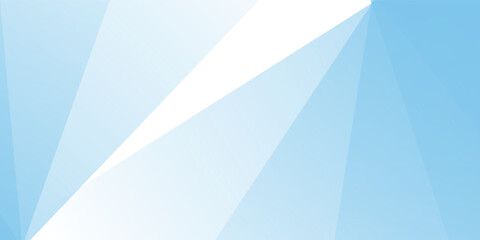 Obraz premium Light blue abstract background vector illustration with triangle geometric shapes and copy space. Suitable for backgrounds, banners, flyers, templates, and presentations