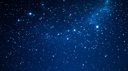 Fototapeta premium Starry Night Sky with Bright Stars and Constellations