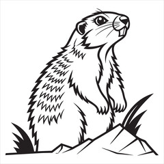 olympic-marmot-vector