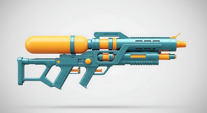 Stylized Water Gun - Summer Fun Toy